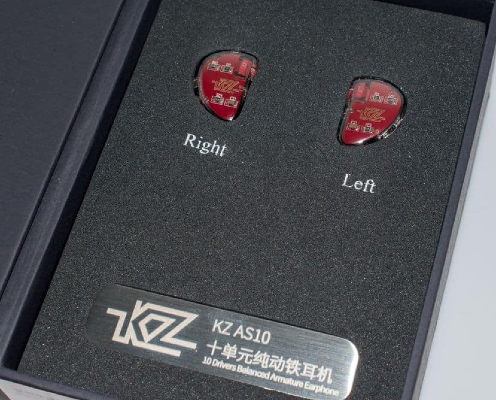 KZ AS10 - In-Ear-Kopfhörer mit 5BA-Treiber KZ AS10 - In-Ear-Kopfhörer mit 5BA-Treiber